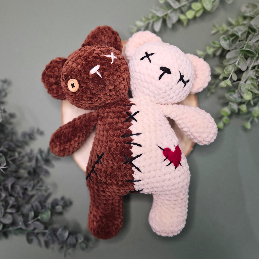 Amigurumi Zweiköpfiger Bär