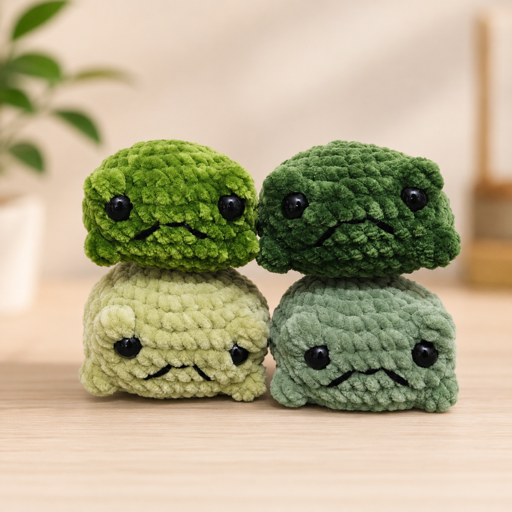 Fred, der traurige Frosch