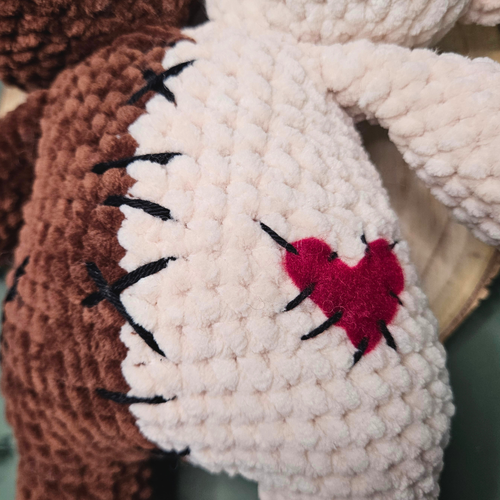 Amigurumi Zweiköpfiger Bär