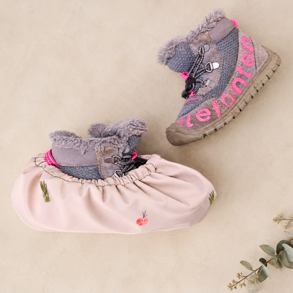 Schnittmuster Schuhüberzieher nähen – Überziehschuhe für Kinder/Erwachsene