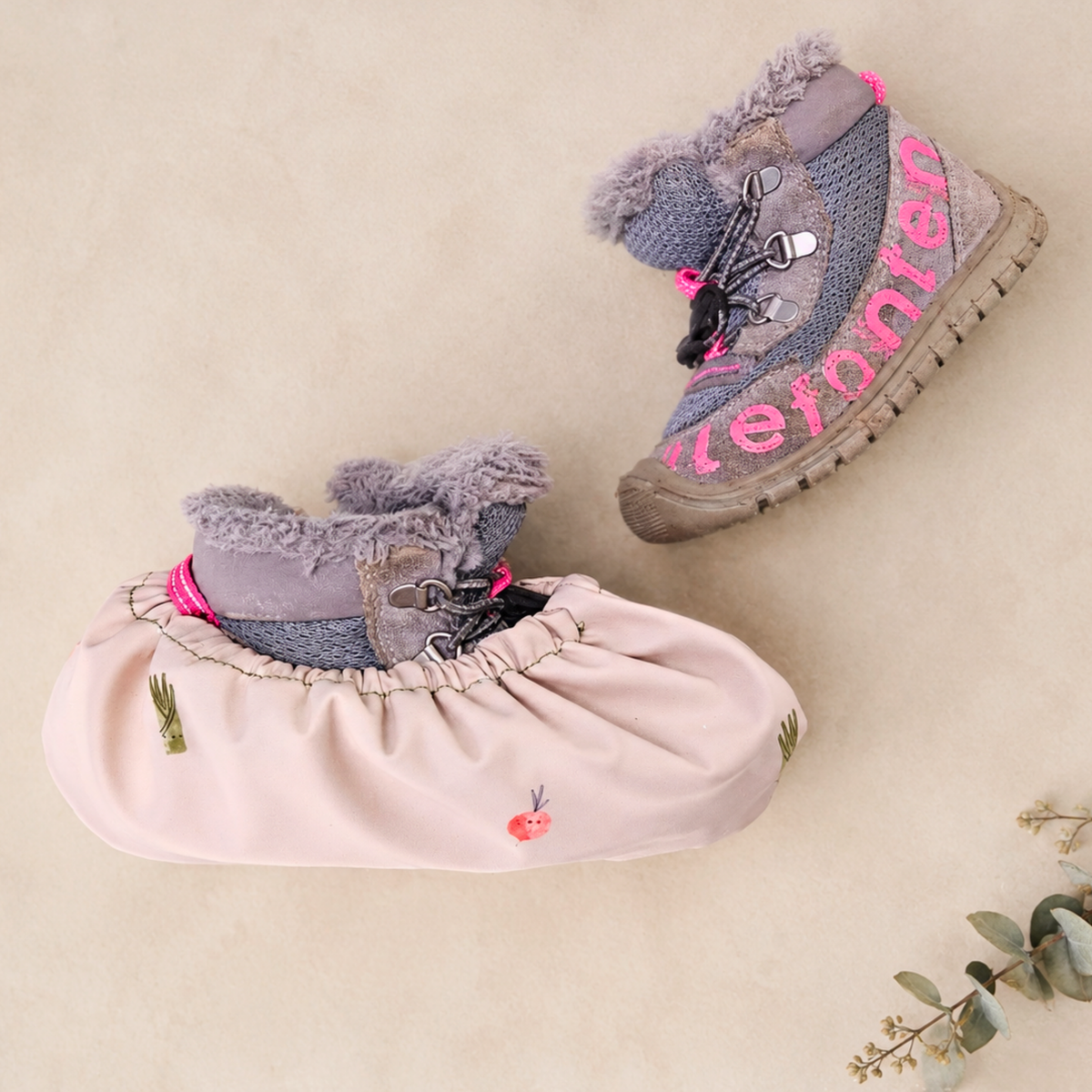 Schnittmuster Schuhüberzieher nähen – Überziehschuhe für Kinder/Erwachsene