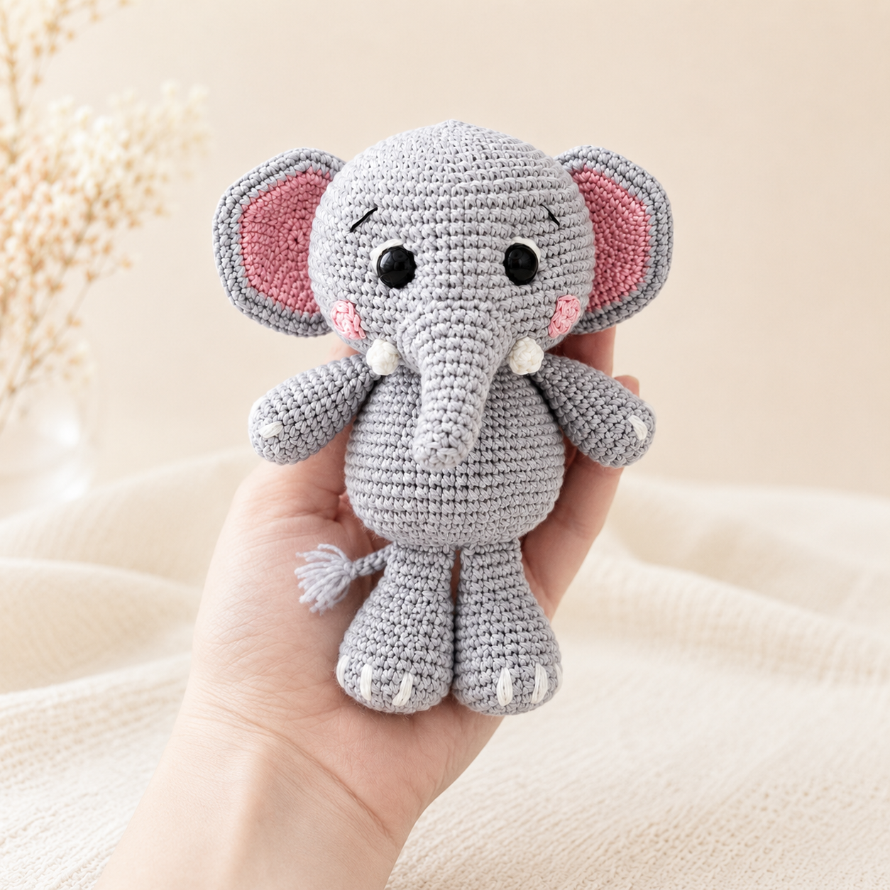 Häkelanleitung Kleiner Elefant