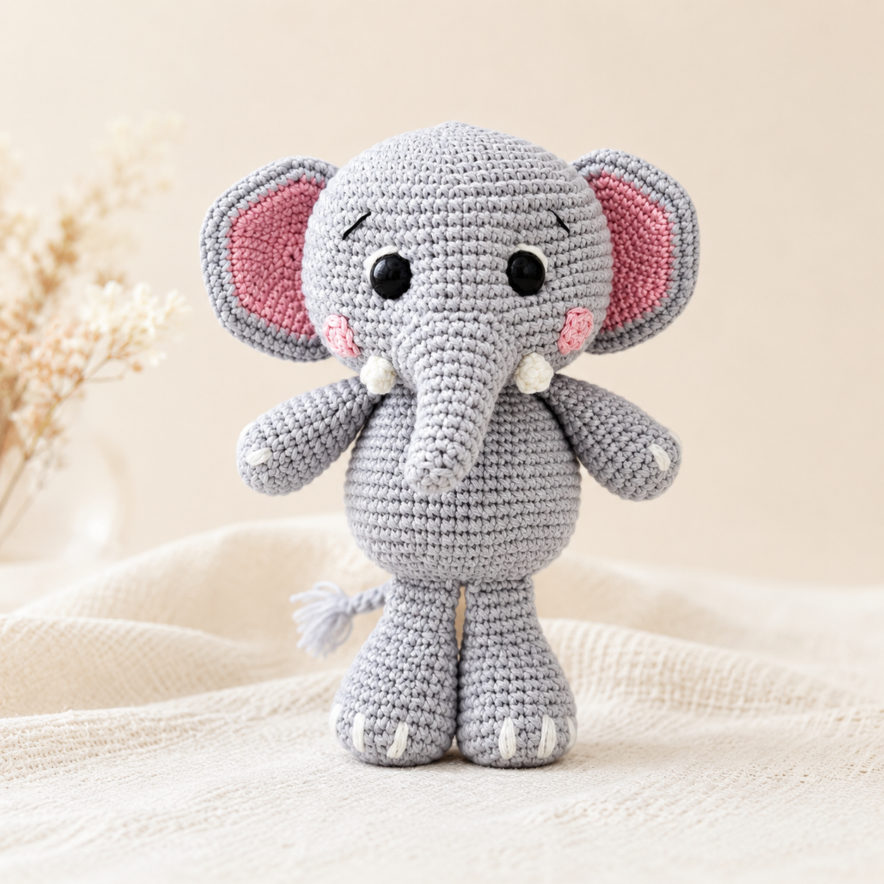 Häkelanleitung Kleiner Elefant
