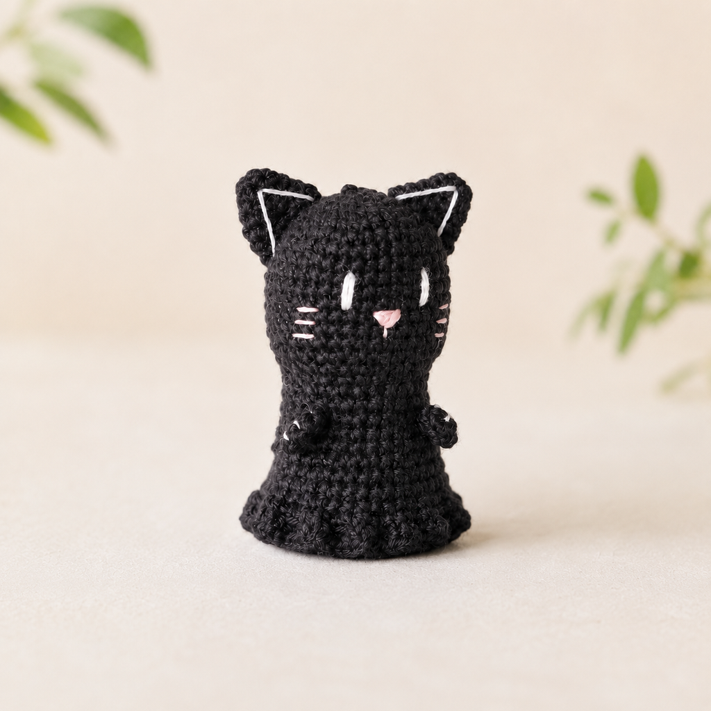 Häkelanleitung Geisterkatze